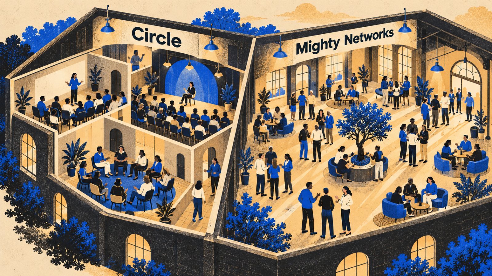 Circle или Mighty Networks: 10.000 долари приход ја изедначуваат сметката