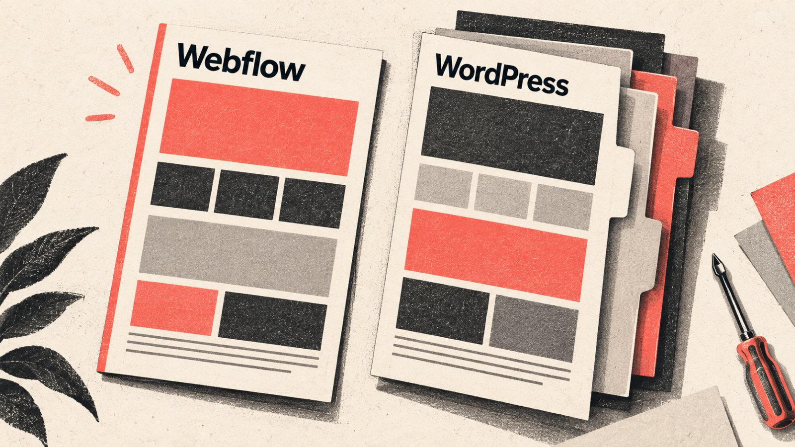 Webflow sau WordPress: 68,9% versus 49,3% ascunde costul optimizării