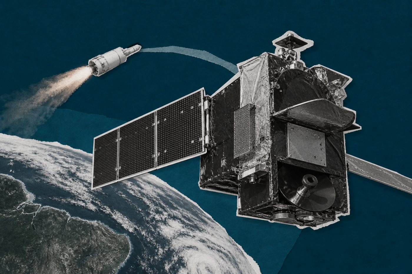 انفصال MTG-I2 بعد إطلاق Ariane 6 وبدء انتقاله نحو المدار الثابت قبل التشغيل الكامل