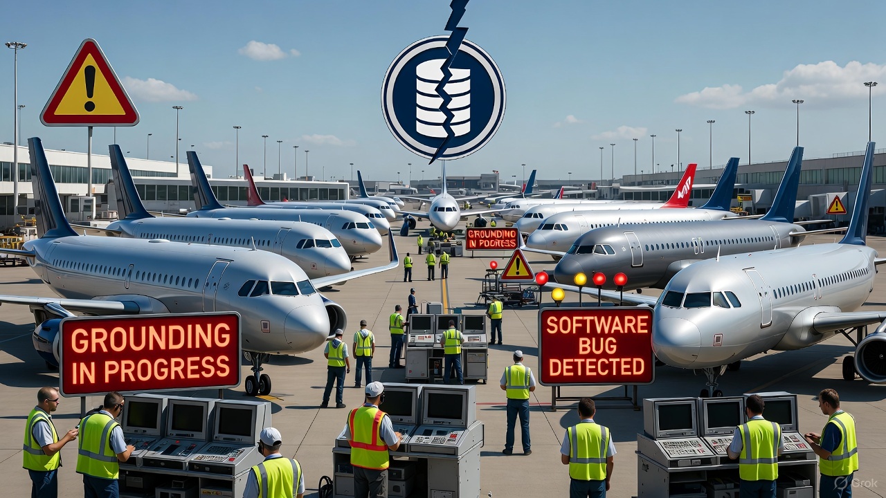 Airbus Grounds 12,000+ Aircraft After Discovering a Silent Pitch-Down Bug