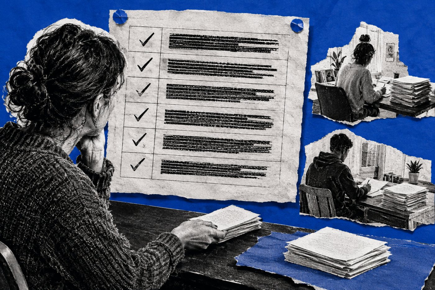 An office participant’s lower team contribution contrasts with comparable completed work from remote teammates.