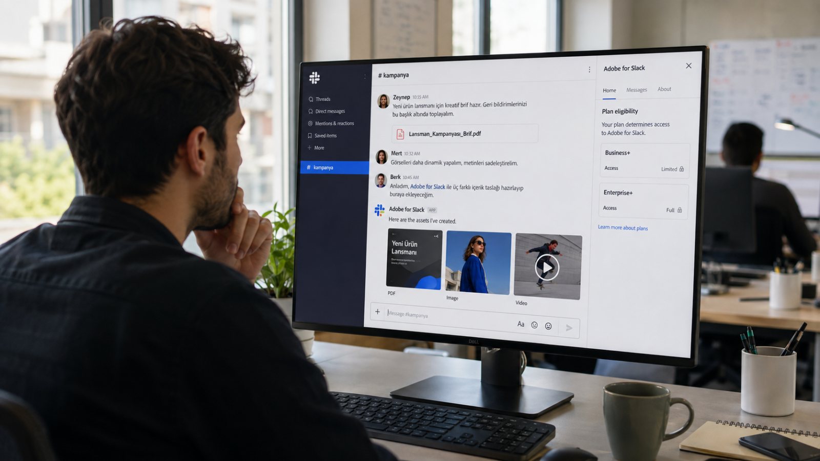 Adobe, Slackbot’a 70’ten fazla araç verdi: erişim iki ücretli planla sınırlı