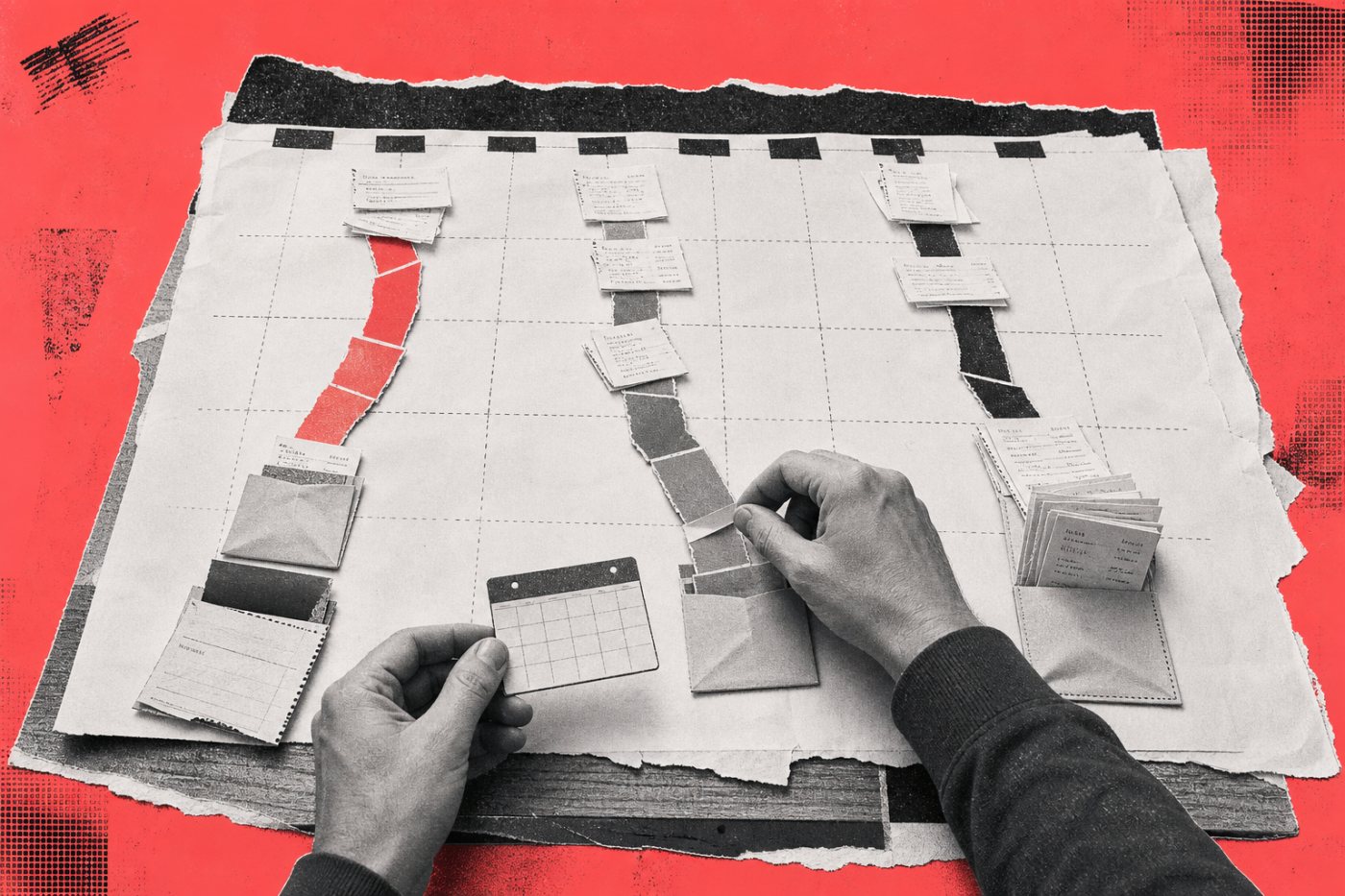 Три сценария показывают разные сроки до кассового разрыва и месяц, когда требуется финансирование.