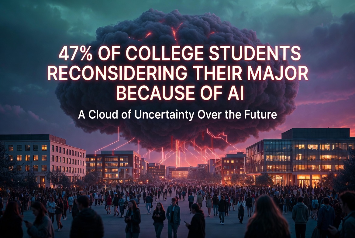 Nearly Half of US College Students Are Considering Changing Their Major Because of AI