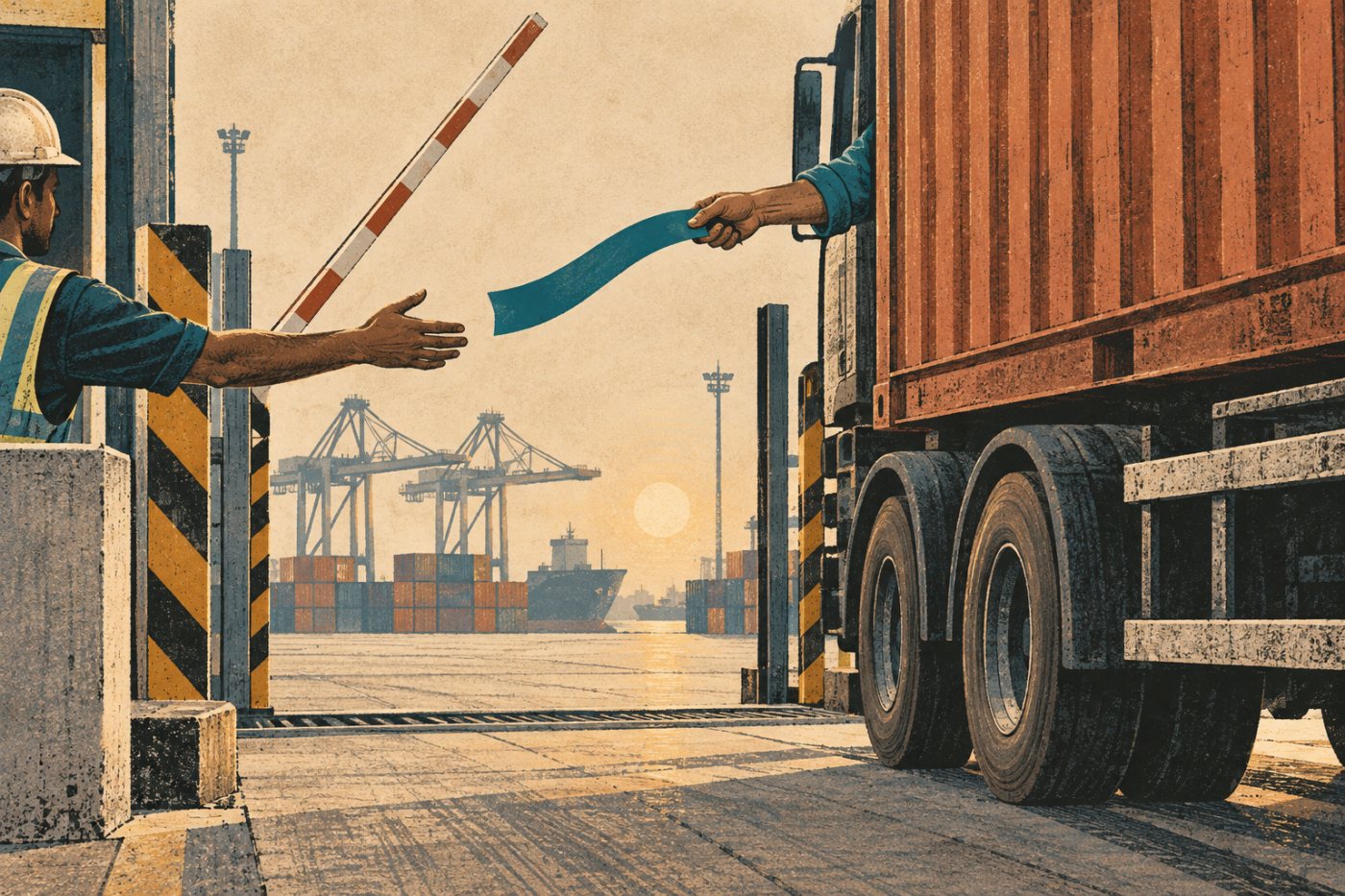 পণ্য সরানোর প্রস্তুতি থাকলেও TradeTrust-সক্ষম বিল অব লেডিংয়ের মালিকানা হস্তান্তর আলাদাভাবে নিশ্চিত করতে হয়।