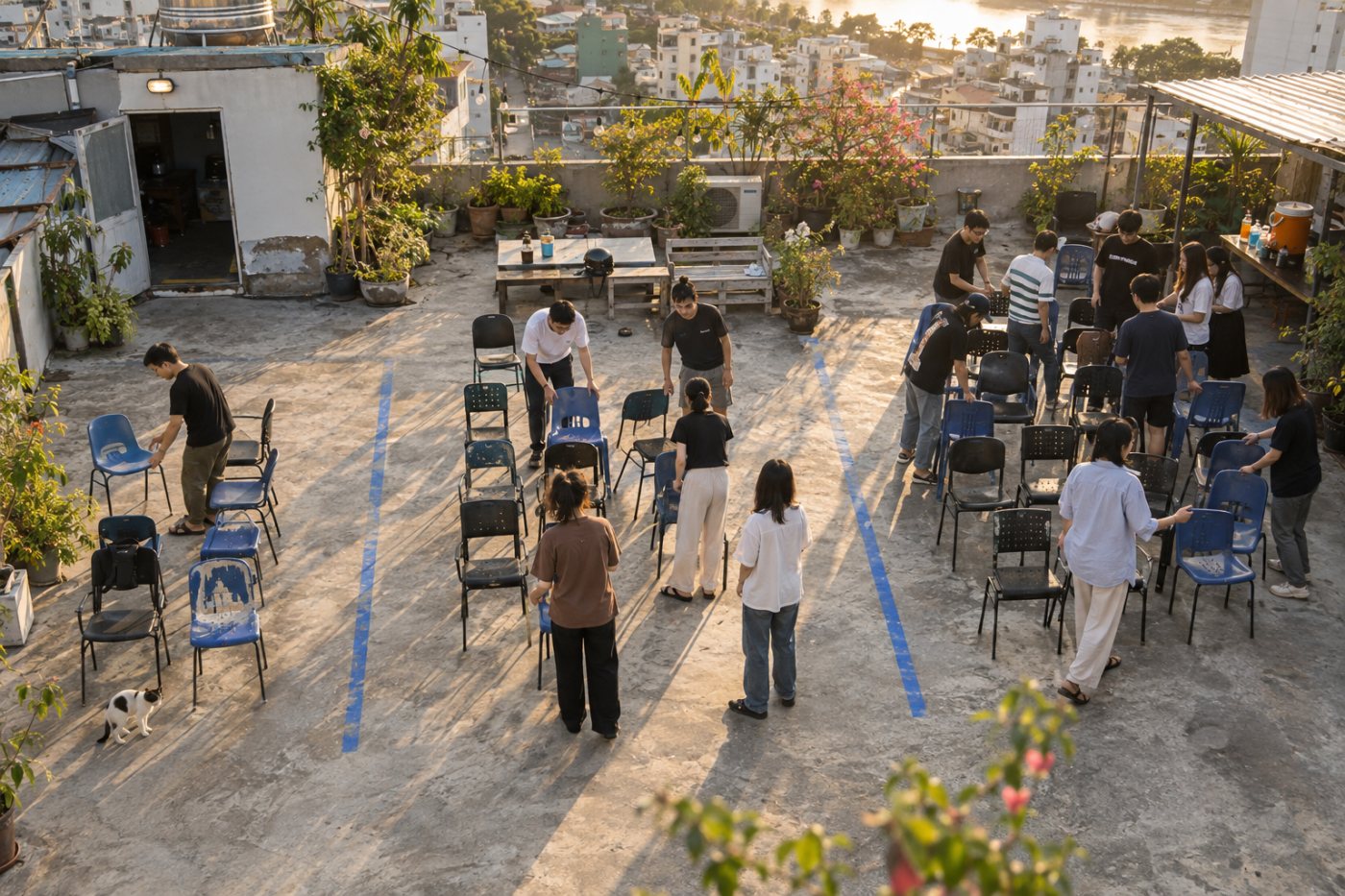 Ba tình huống giả định cho freelancer, nhóm năm người và agency cho thấy phí ghế Clockify và Harvest tăng theo quy mô.