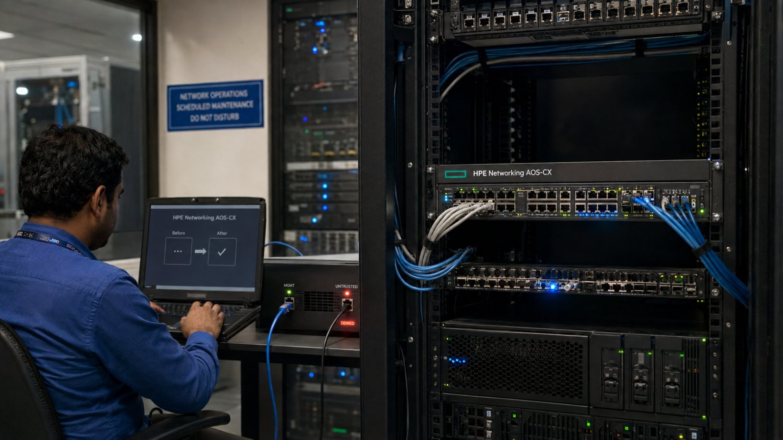 HPE AOS-CX में 9.8 अंक की खामी—बिना लॉगिन ऊँचे अधिकार वाला कोड चल सकता है