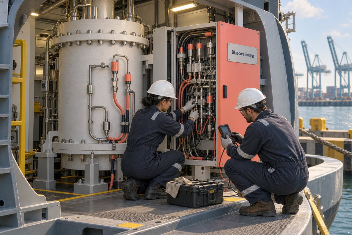 Bluecore Energy dùng vốn mới cho phần cứng, kỹ thuật và thử nghiệm hệ thống hạt nhân nổi tại Long Beach.