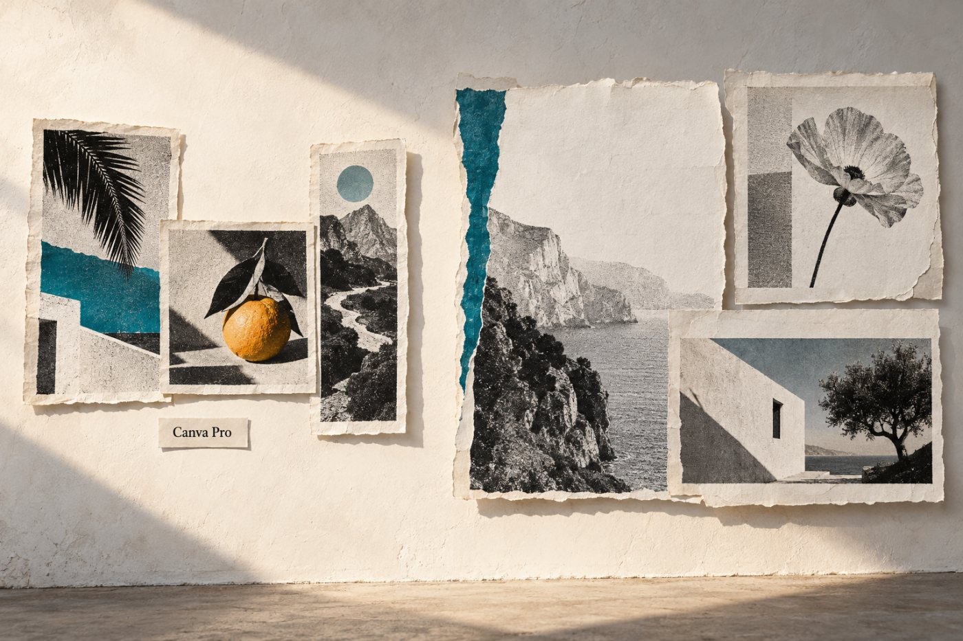 Canva Pro design variations and Adobe Express Premium generated assets illustrating different AI allowance systems.