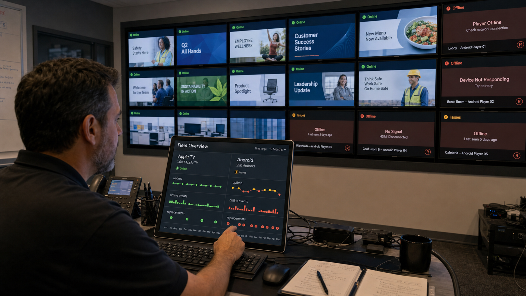 Apple TV Digital Signage Report Finds Higher Reliability Than Low-Cost Android