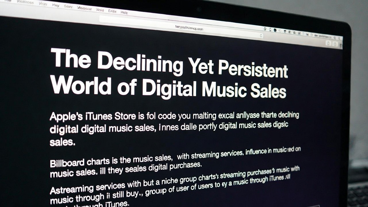 The Declining Yet Persistent World of Digital Music Sales