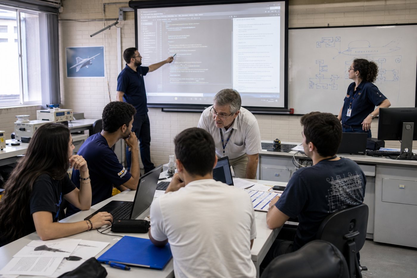 Des étudiants et enseignants de l’ITA participent à une formation pratique avec ChatGPT Edu et Codex.