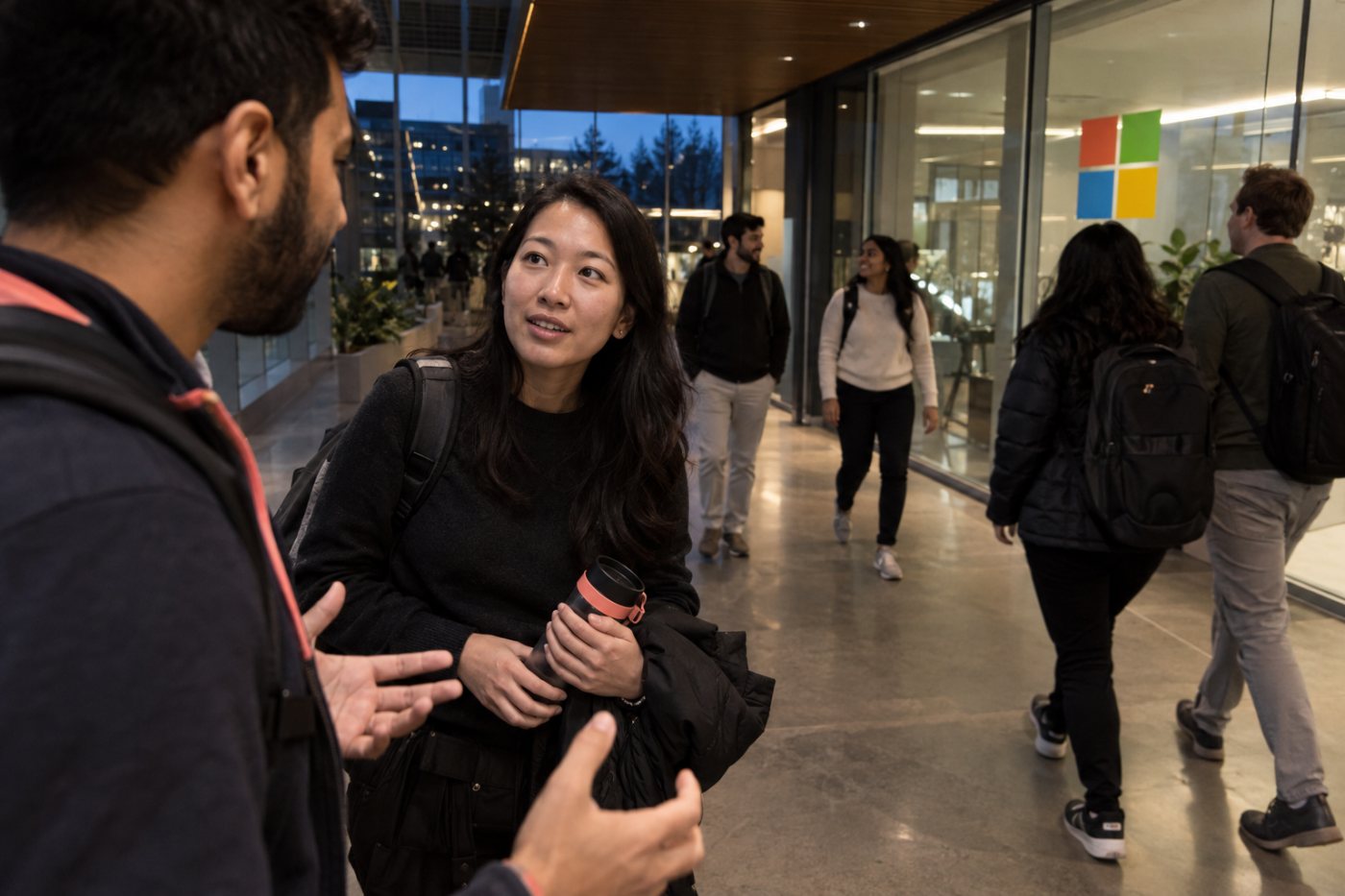 People agent во Microsoft помага вработен да пронајде колега со релевантна експертиза за соработка.