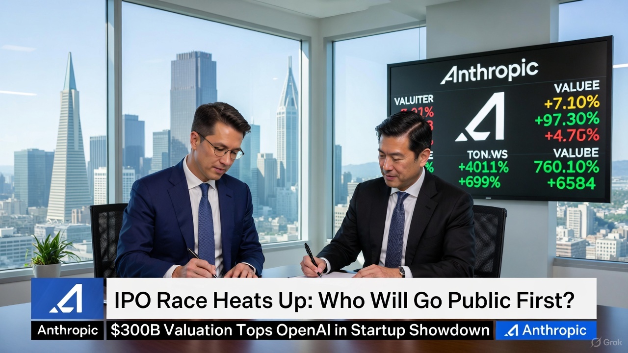 Anthropic Engages Top IPO Law Firm Wilson Sonsini, Signaling Potential 2026 Public Debut in Race with OpenAI