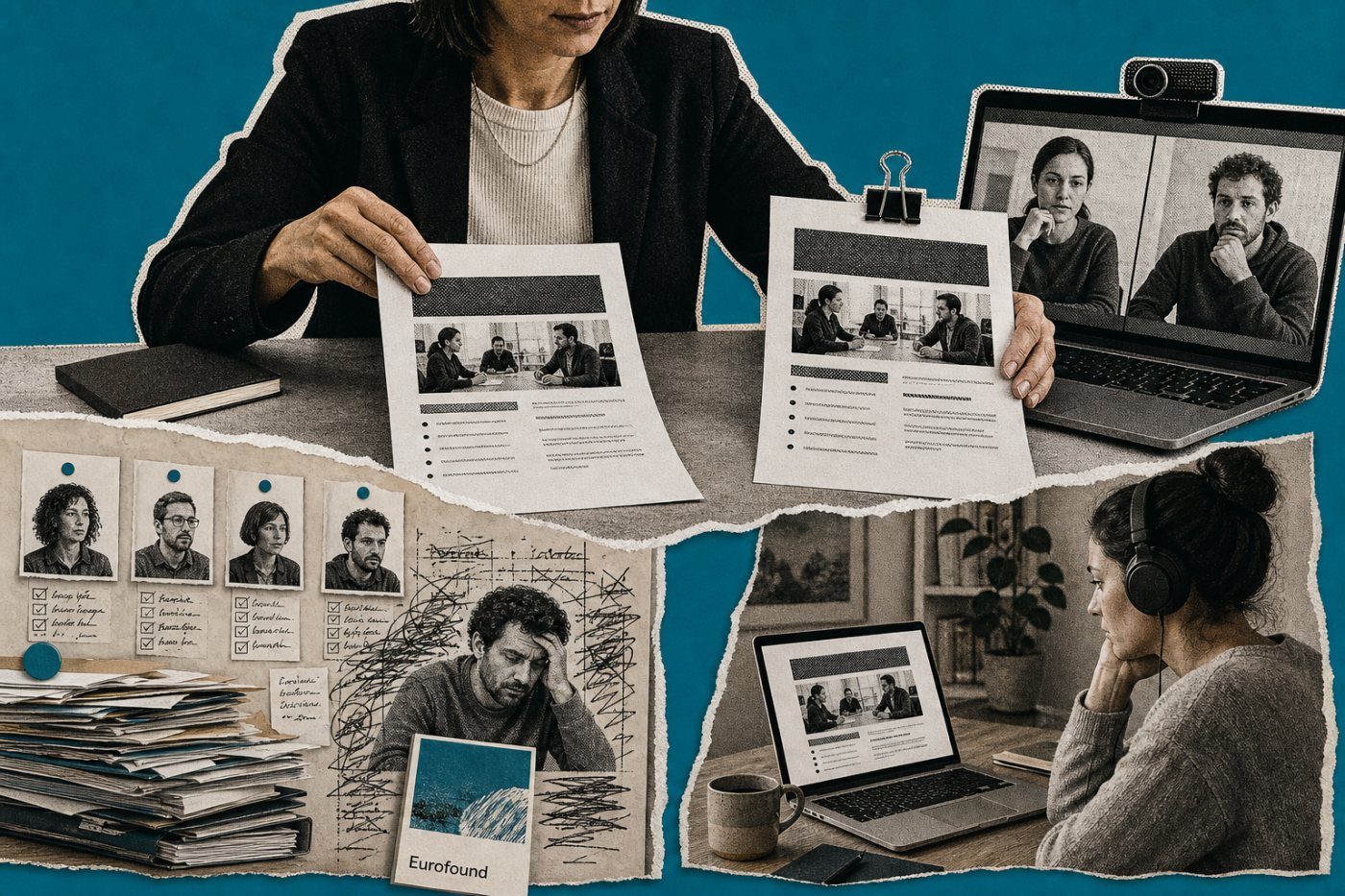 Eine Führungskraft koordiniert Informationszugang und Belastung in einem räumlich verteilten Team.