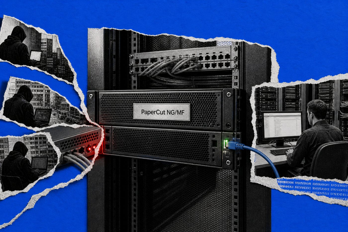 PaperCut NG/MF Application Server کی عوامی web رسائی بند اور صرف trusted داخلی IP addresses تک محدود ہے۔