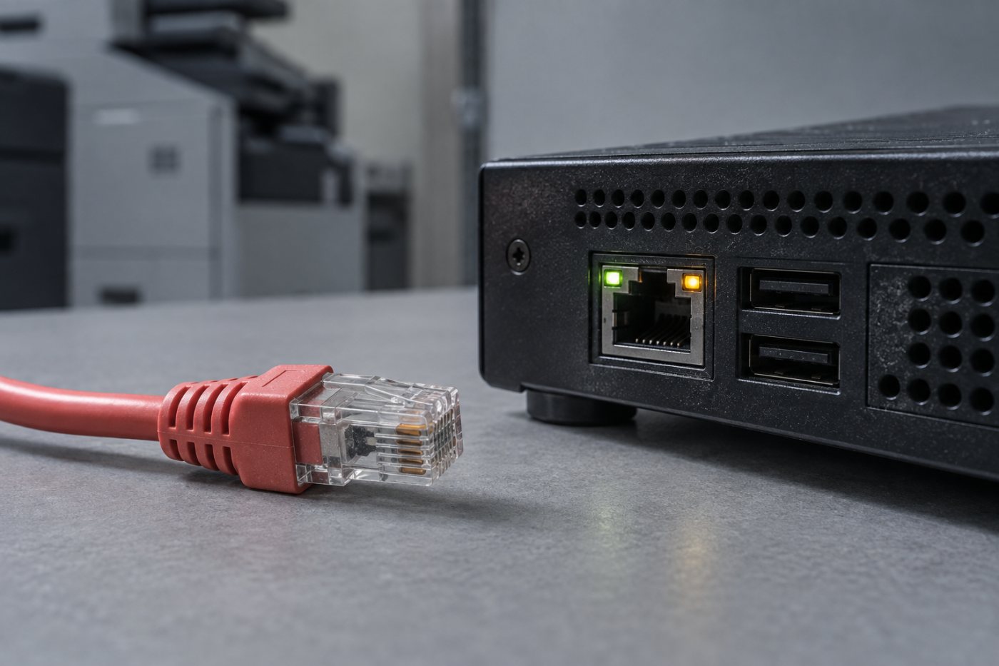 Ein PaperCut Application Server wird für die forensische Prüfung vom Netzwerk getrennt, nachdem ein möglicher Angriff festgestellt wurde.