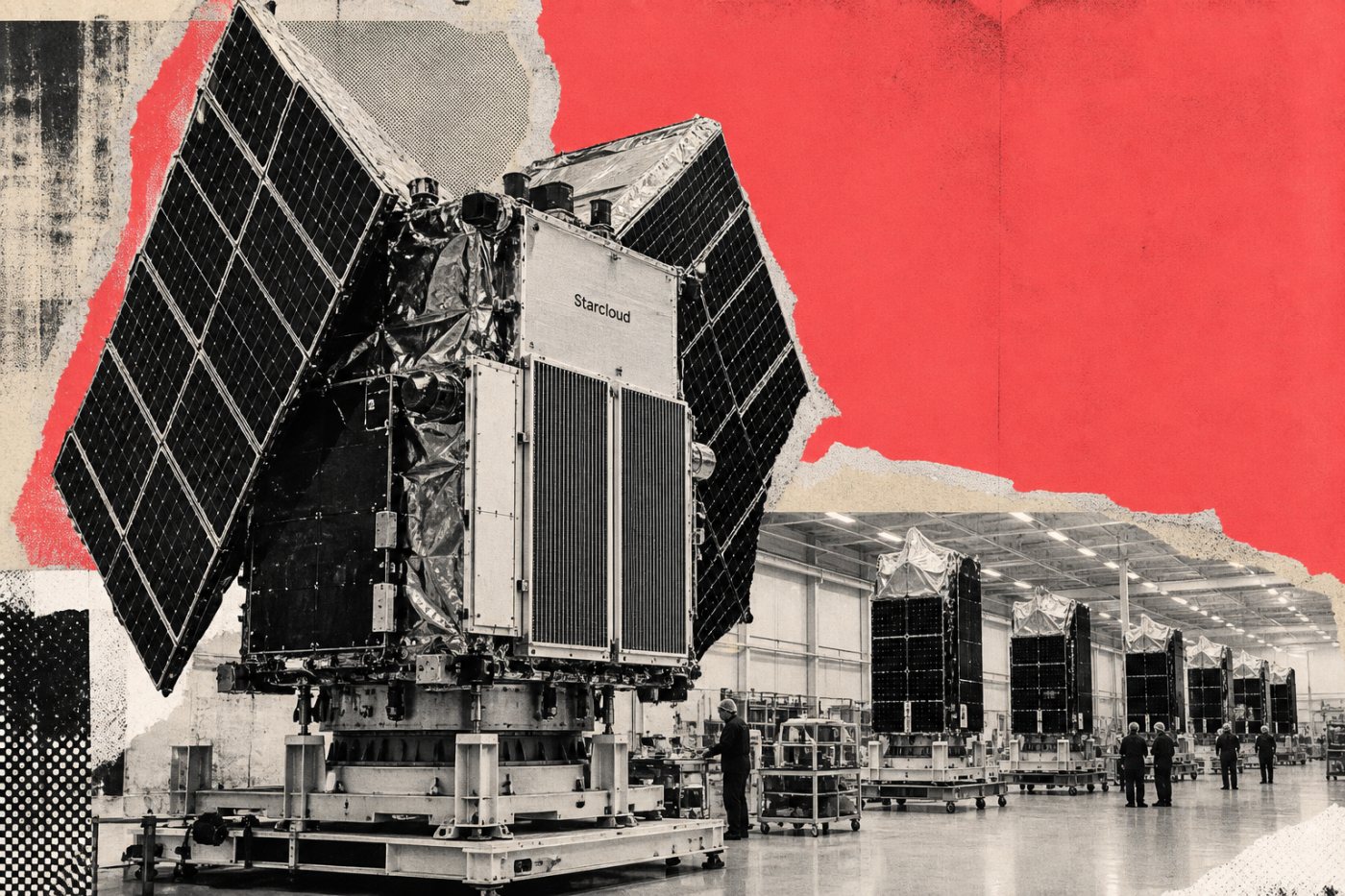 調達資金で製造が進むStarcloudの軌道上計算衛星