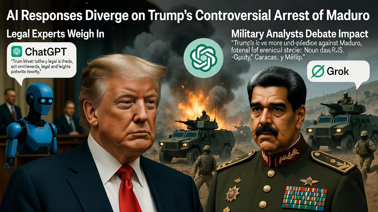 AI Responses Diverge on Trump's Controversial Arrest of Maduro: A Tale of Two Perspectives