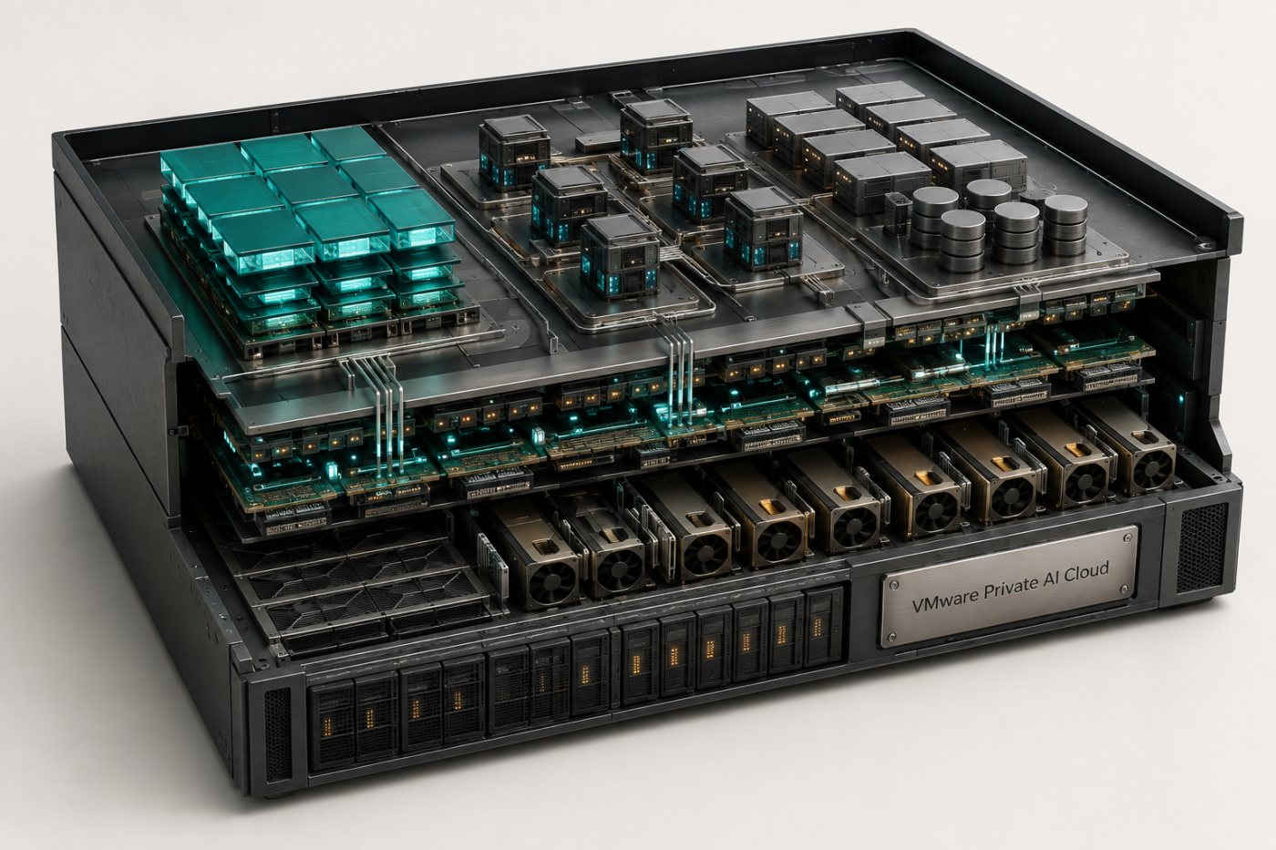 VMware Private AI Cloud’un VCF üzerinde yapay zekâ ve geleneksel iş yüklerini aynı özel bulutta çalıştırması
