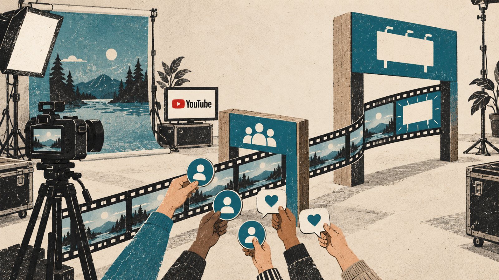 500 prenumeranter räcker inte för annonsintäkter på YouTube