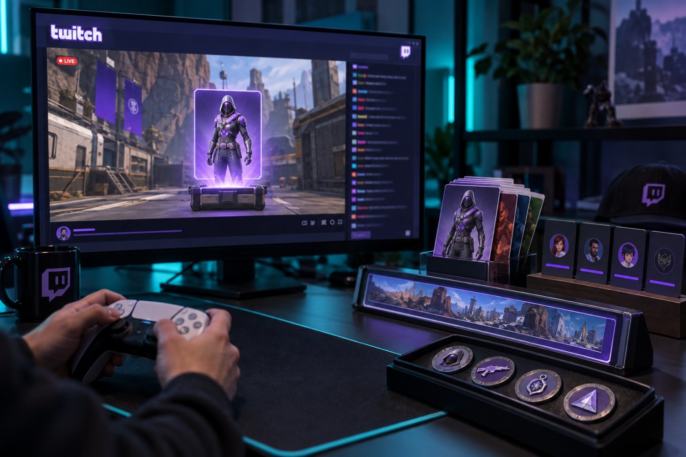 Teilnahme und Einlösung während einer Twitch-Drops-Kampagne als getrennte Messschritte
