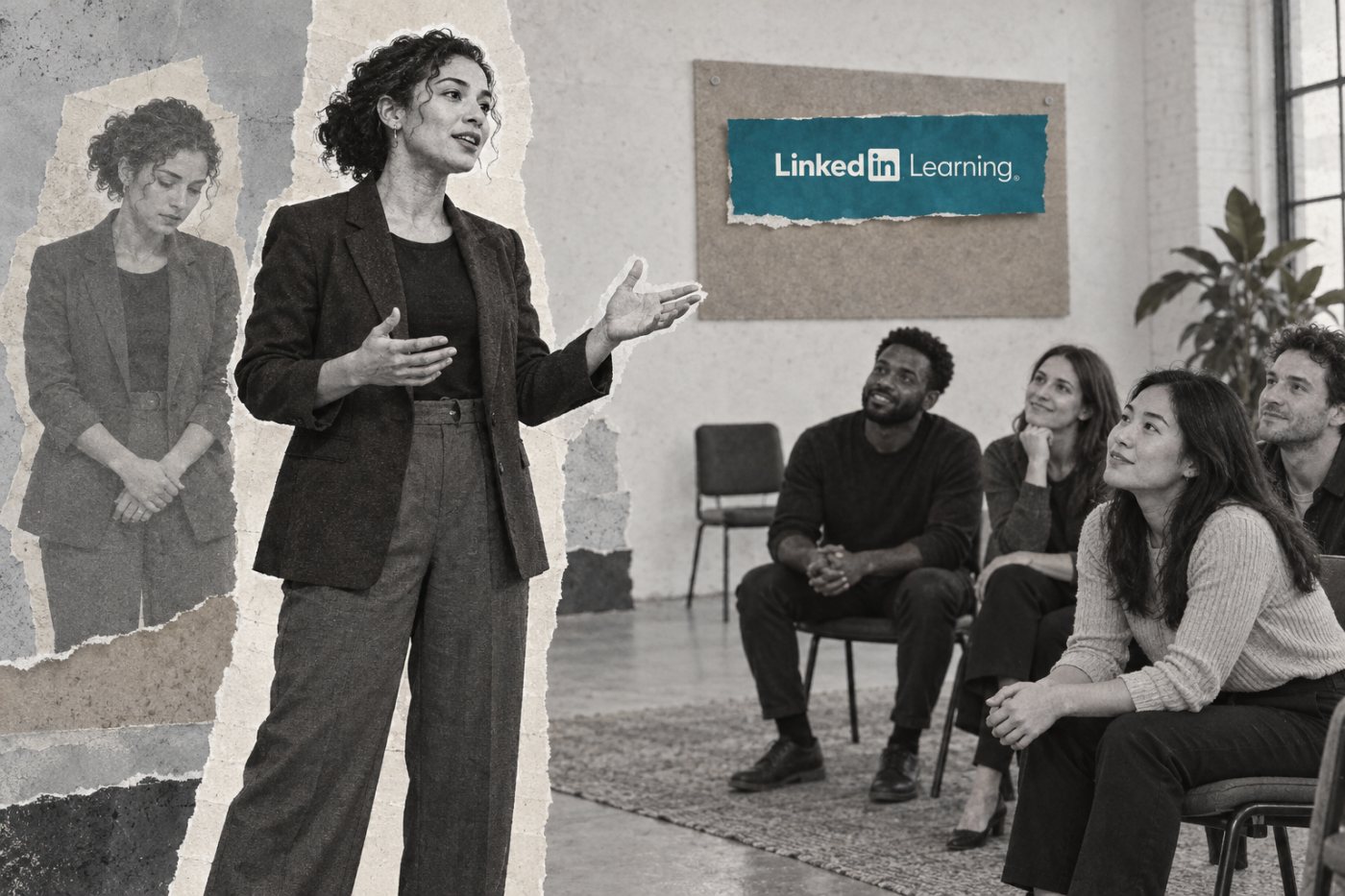 LinkedIn Learning-ի կարճ դասից սովորած հմտությունը կիրառվում է աշխատանքային ներկայացման փորձի ժամանակ։