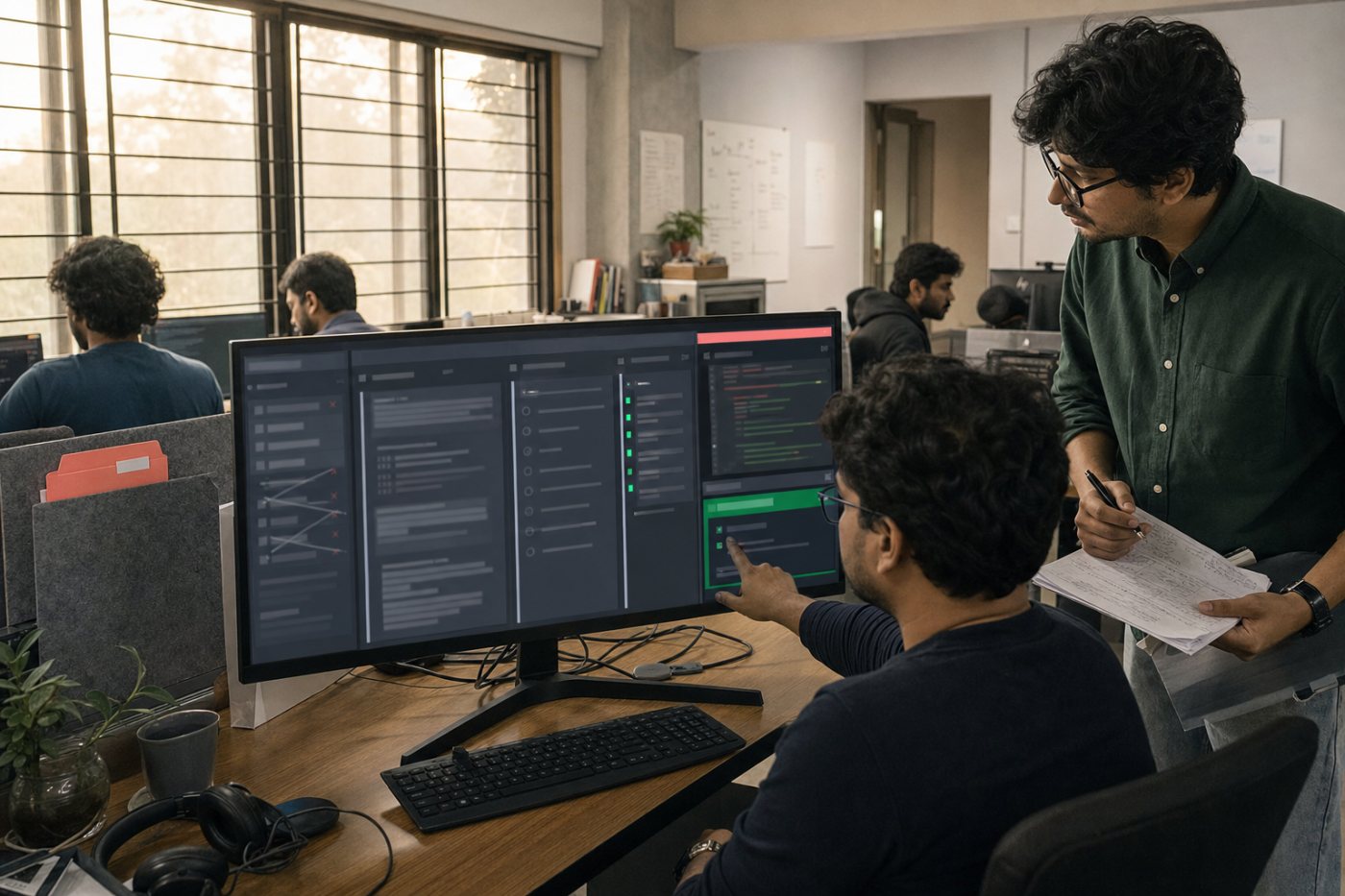 Kiro-র spec-driven প্রক্রিয়ায় requirement থেকে design, task, review ও পরীক্ষিত code তৈরির ধাপ