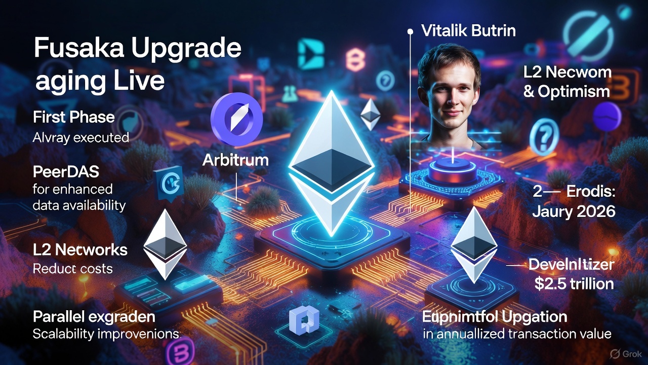 Ethereum's Fusaka Upgrade Goes Live: A Bold Leap Toward Parallel Execution and Scalability