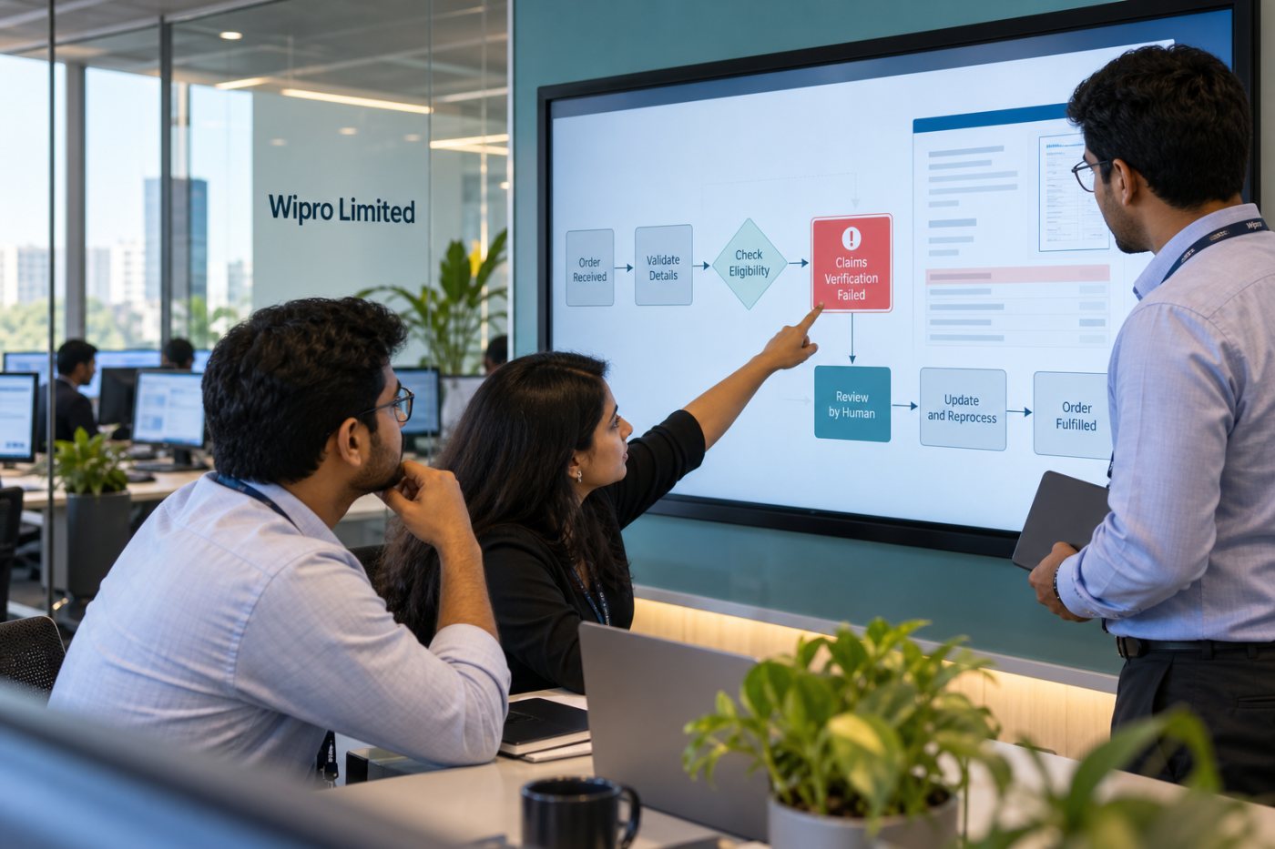 Wipro-র client-facing প্রকৌশলীরা AI prototype-কে বাস্তব business workflow-এ চালু ও যাচাই করছেন