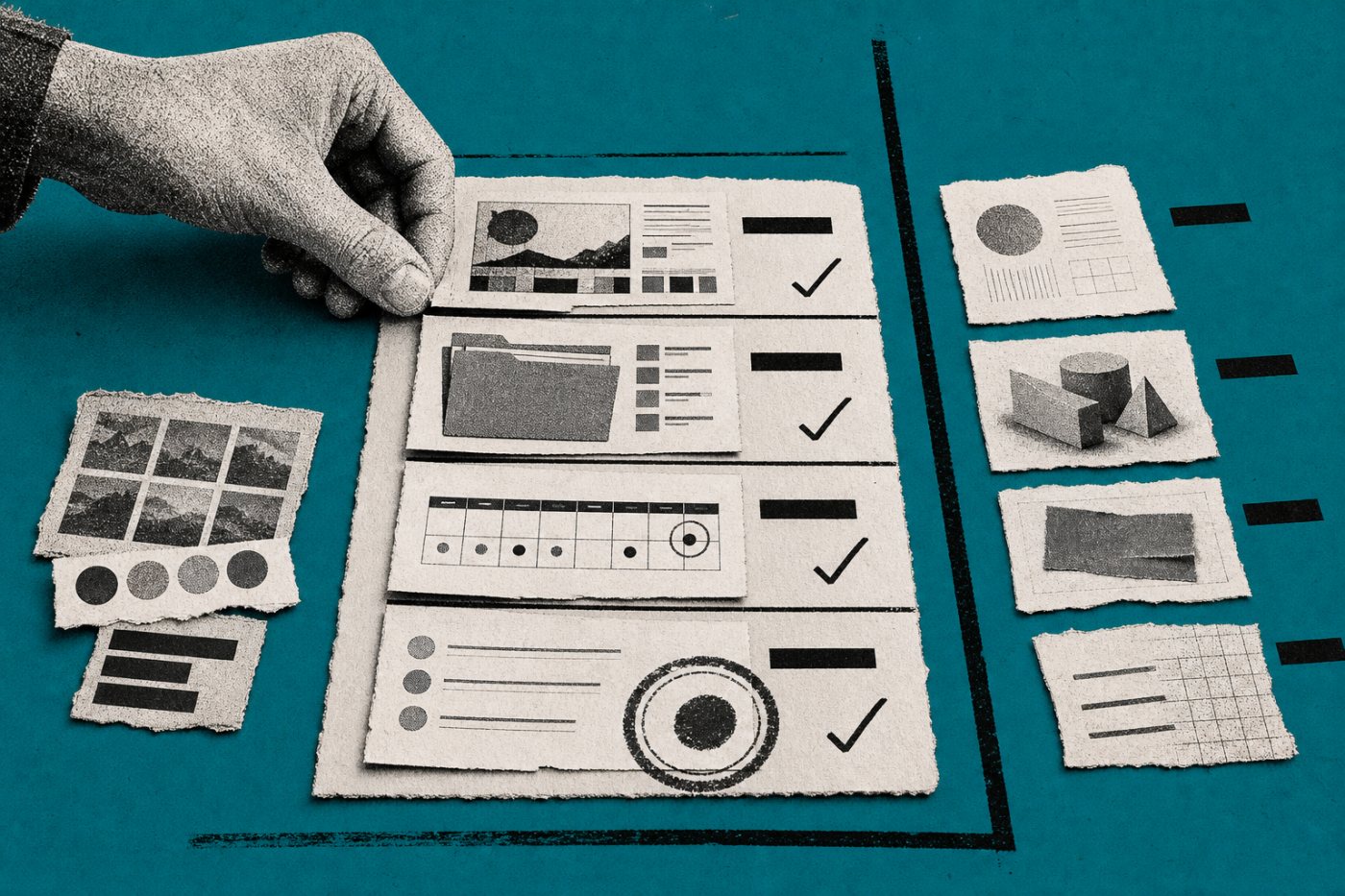 A project brief becomes a defined set of deliverables, exclusions, deadlines and client dependencies.