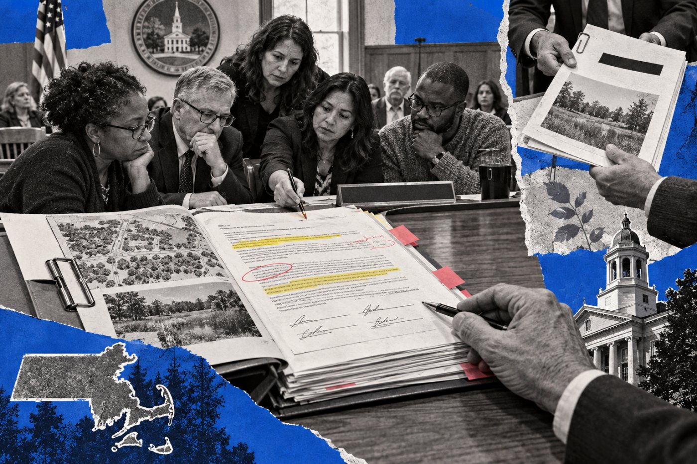 Una comunidad de Massachusetts revisa los beneficios y condiciones de un gran centro de datos antes del permiso estatal.