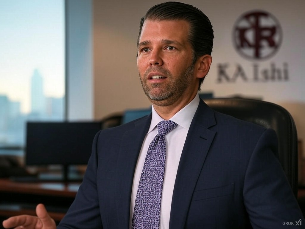 Kalshi appoints Donald Trump Jr. as a strategic advisor to the prediction market company.