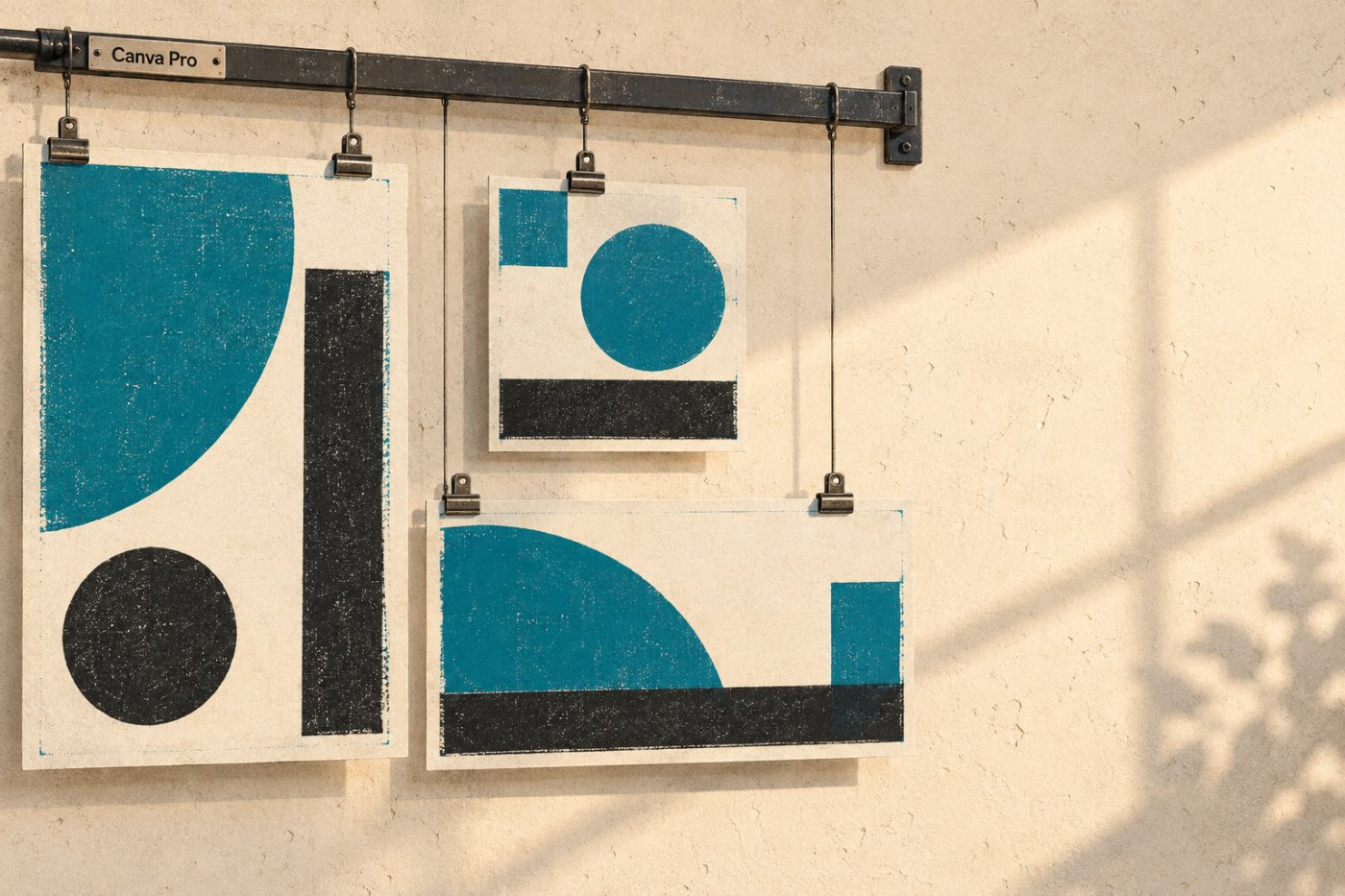Canva Pro template-led campaign designs adapted across several finished formats.