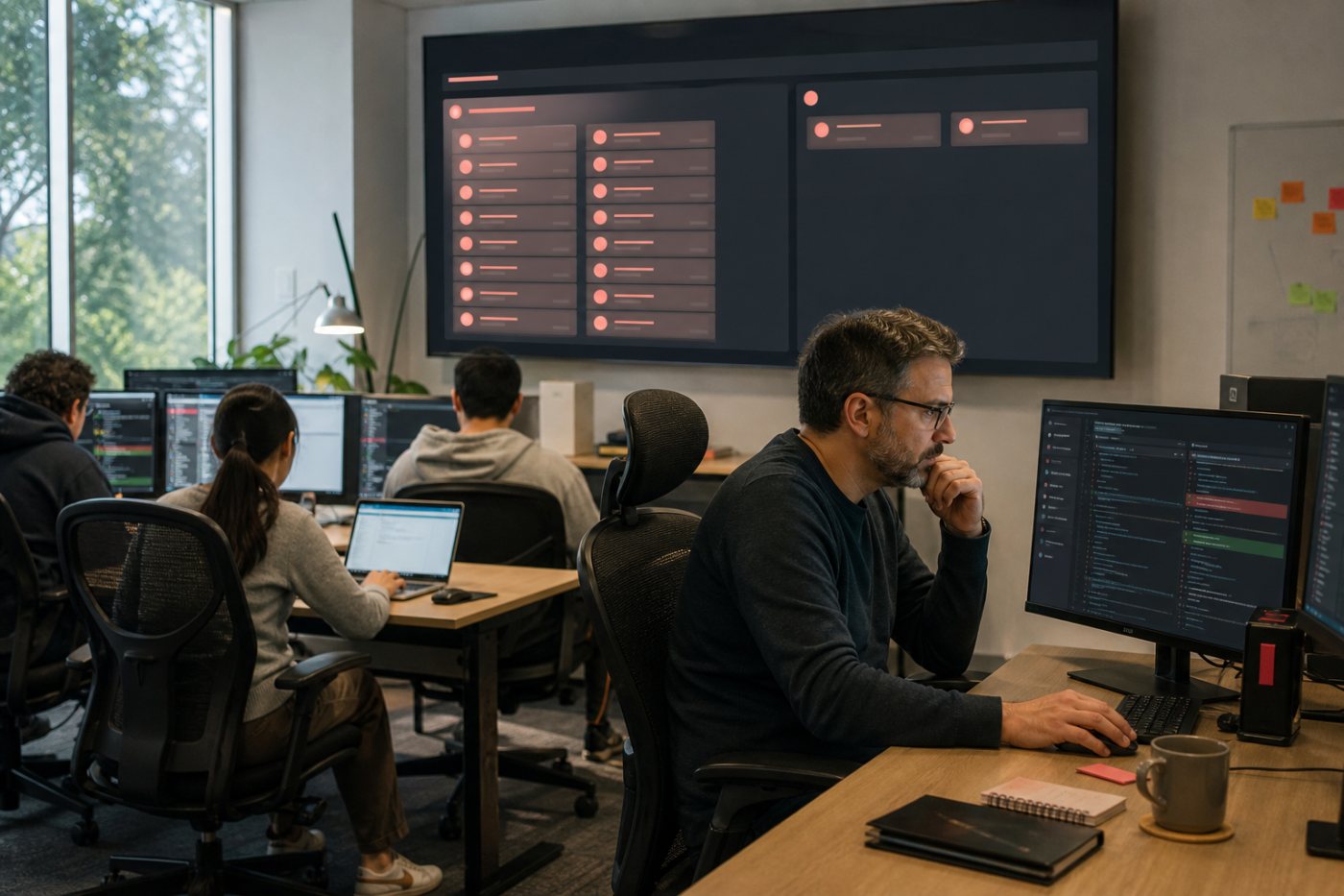 Pull requests assistidos por IA chegam mais rápido, mas aguardam mais pela primeira revisão