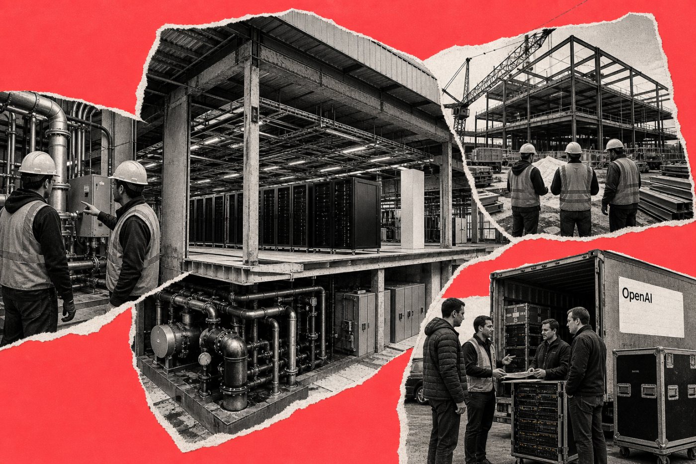 OpenAI reparte la ingeniería, la construcción y la estrategia de capacidad entre responsables distintos.