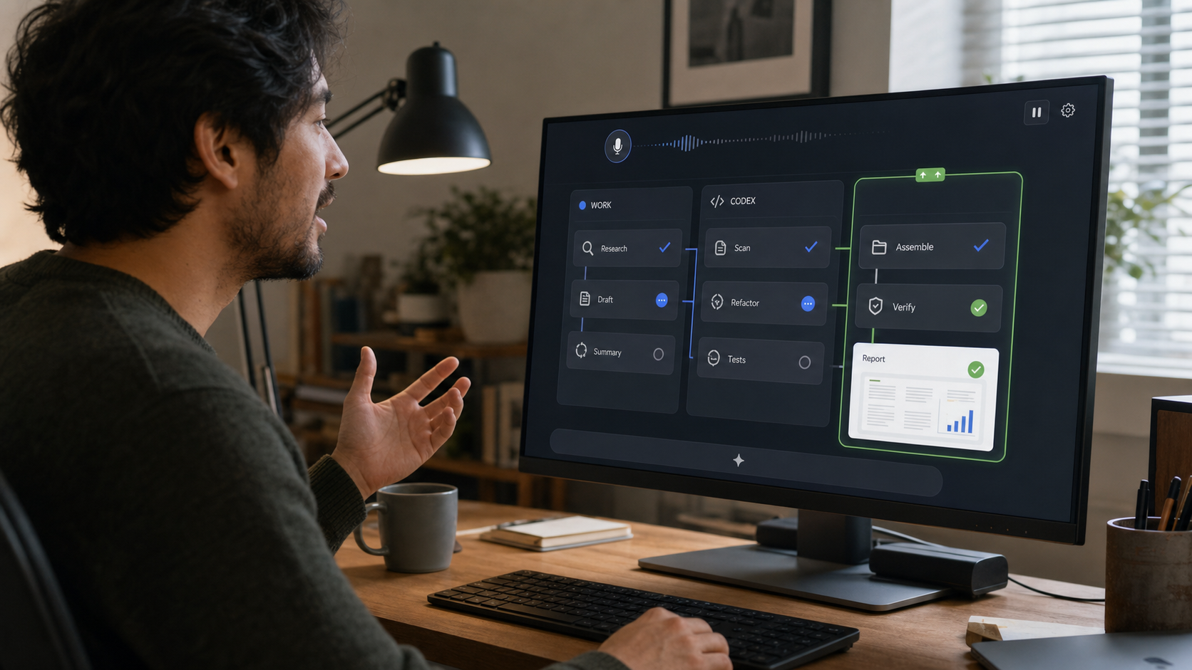 ChatGPT-Live в приложении OpenAI для Windows и macOS: как управлять агентами голосом
