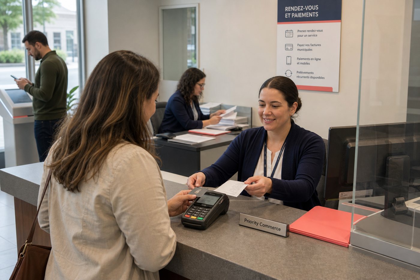IntelliPay traite des paiements publics au sein de la nouvelle activité Priority Commerce Government.