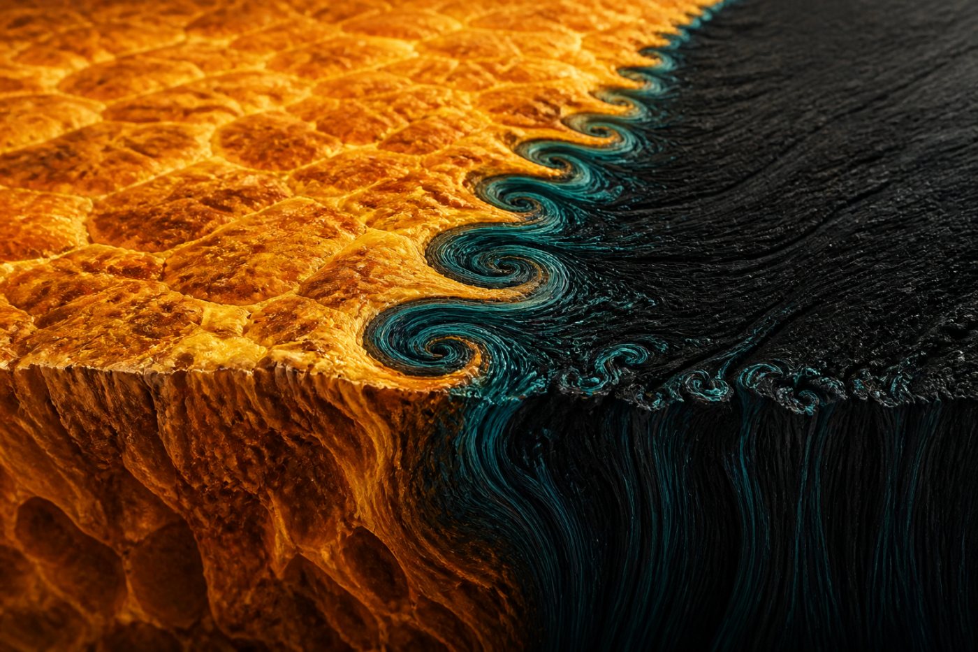 Le cisaillement entre des écoulements de plasma forme des rouleaux de Kelvin-Helmholtz le long d’une frontière magnétique solaire