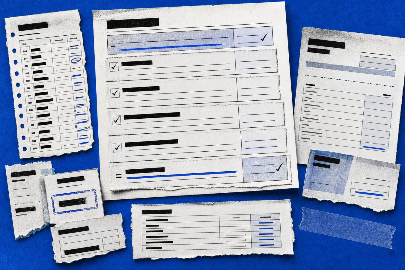 A worked reconciliation traces $42,000 of reported payments through refunds, chargebacks and fees to $35,900 retained.
