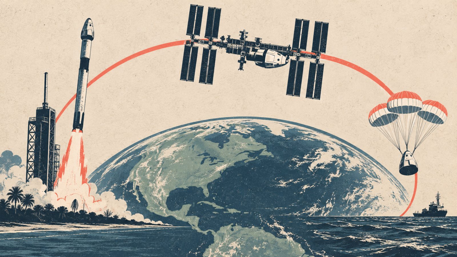 NASA تدفع 946 مليون دولار لثلاث رحلات: Crew Dragon يمتد إلى 2030