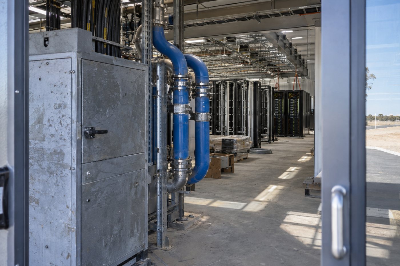 Khuôn viên Bundey 800 MW tại Nam Australia còn thuộc lộ trình phát triển, trong khi công suất AI đang hoạt động có quy mô và trạng thái khác.