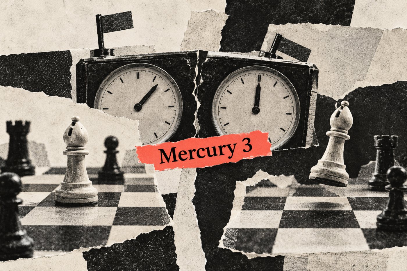 Mercury 3 scores 26.1 versus GPT-6 Astra's 56.6 in the simulated ROASBench ad-planning task.