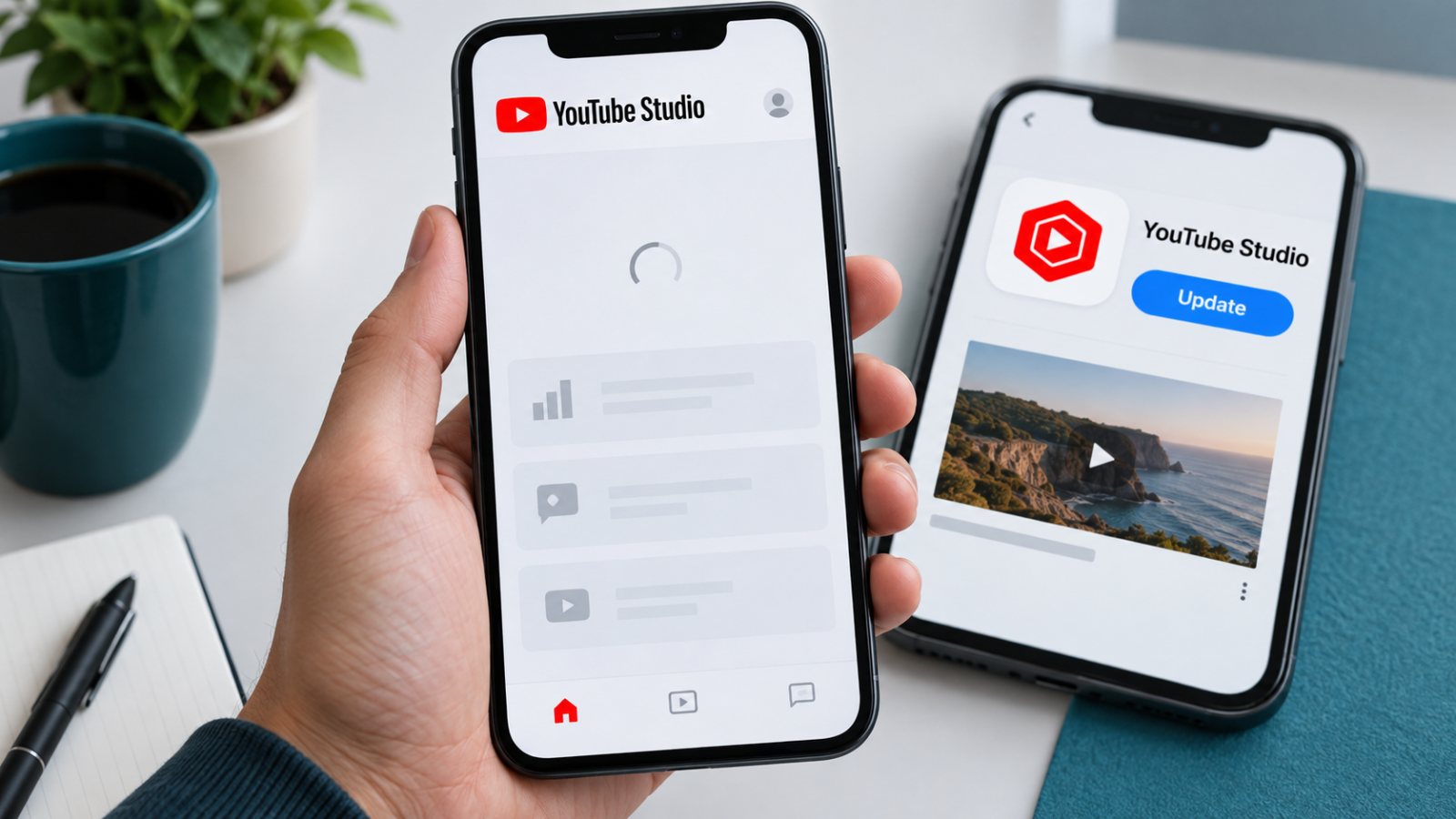 YouTube Studio abandonne les anciennes versions : l’accès mobile peut cesser
