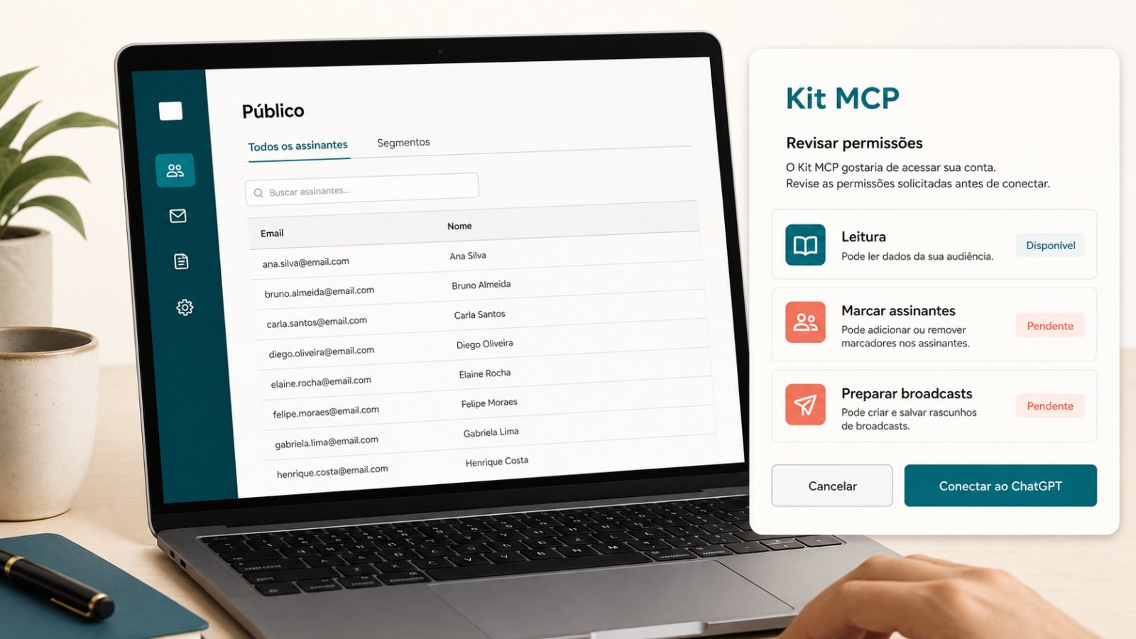 Kit MCP pode alterar sua lista: como limitar permissões antes de conectar a IA