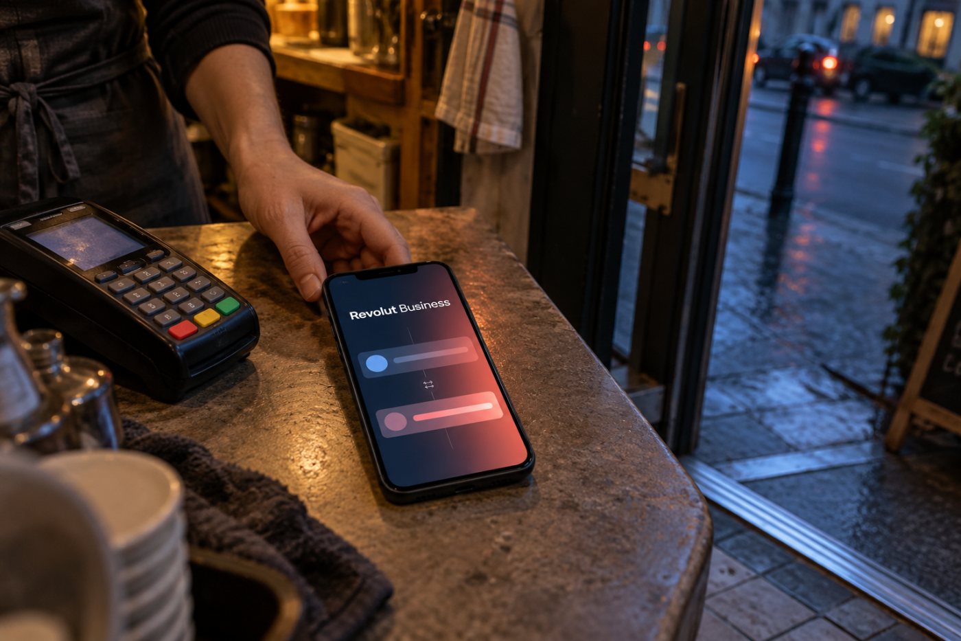 „Revolut Business“ valiutos keitimui savaitgalį taikomas 1 % antkainis.