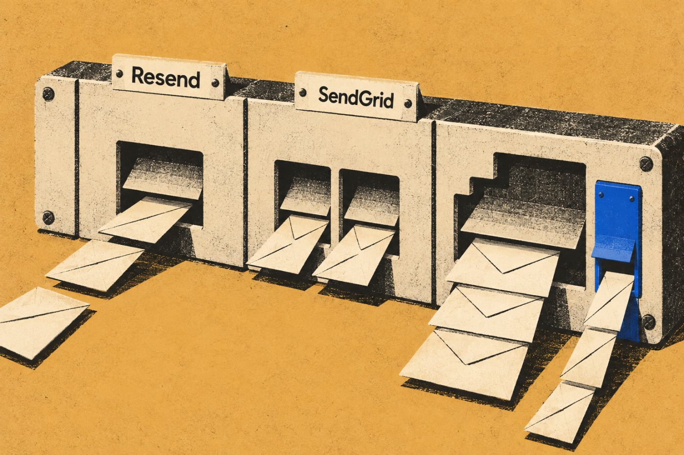 ৩ হাজার, ৫০ হাজার ও ১ লাখ ইমেইলে Resend ও SendGrid-এর পরিকল্পনার খরচের তুলনা।