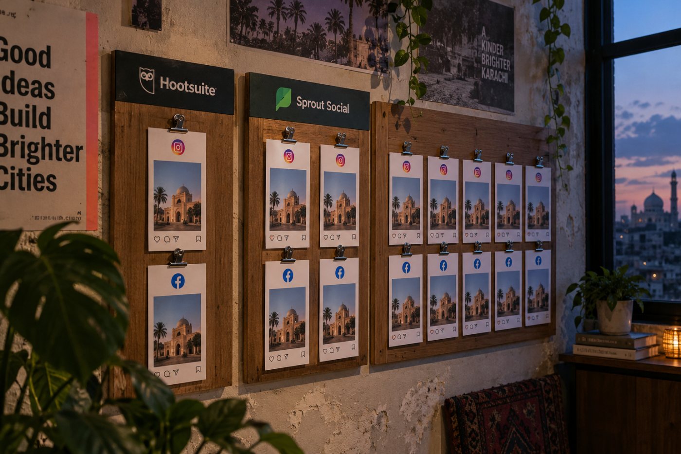 Hootsuite اور Sprout Social میں صارفین بڑھنے پر فی نشست سالانہ خرچ کا تقابل