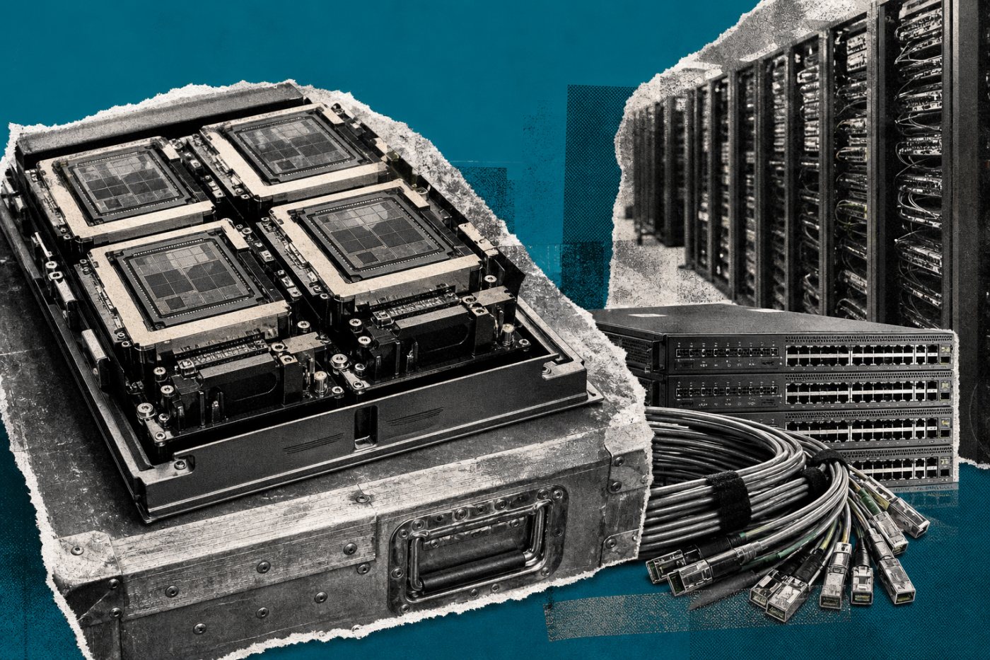 Broadcom의 AI 가속기와 이더넷 네트워킹 장비가 함께 데이터센터 배치를 준비하는 상황