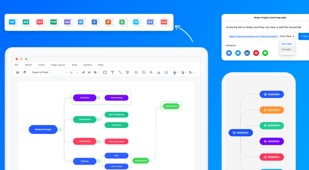 EdrawMax Review – Online Diagrams and Charts Editor